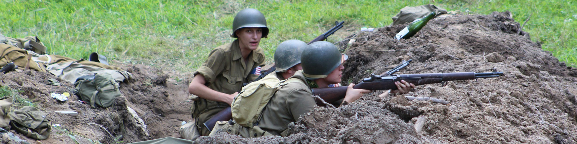 WWII Re-Enactment Weekend at Test Track Park, Berwick Pa. WWII Re-Enactment Weekend at Test Track Park, Berwick Pa.